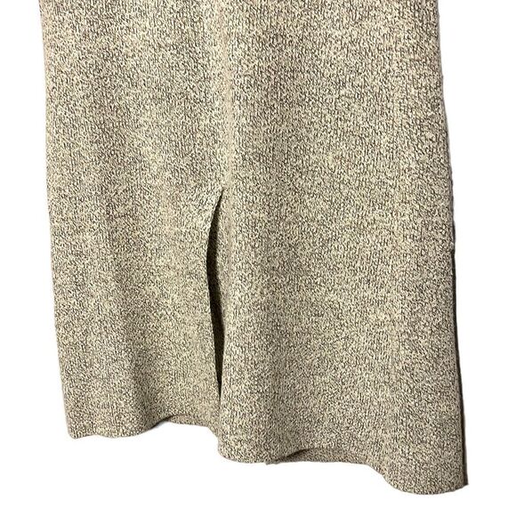 Sweater Vest Woman's Small Monteau Gray Open Front Pockets Knit Collared - Picture 7 of 9